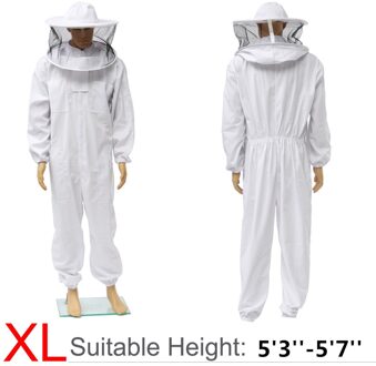 Bijenteelt Bee Pak Imker Professionele Apparatuur Mesh Kleding Ademend Bee Imker Pak Anti Bee Pak Bescherming XL