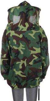 Bijenteelt Beschermende Kleding Full Body Pak Hoed Kiel Pro Bee Pak Apparatuur Sluier Hoed Bijenteelt Beschermende Kleding camouflage