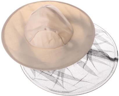 Bijenteelt Guard Cowboy Hoed Mosquito Insect Bug Sluier Netto Hoed Gezicht Protector 40DC13