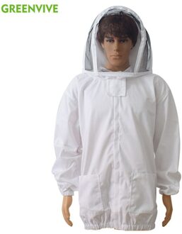 Bijenteelt Kleding Bijenteelt Gereedschappen Imker Pak Beschermen Katoenen Kleding Safty Sluier Hoed Jurk Bijenteelt Bijenteelt XXXL