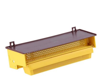 Bijenteelt Plastic Pollen Val Geel Met Verwijderbare Geventileerde Pollen Lade Pollen Collector Levert Gereedschap