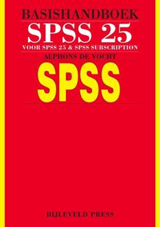 Bijleveld, Uitgeverij Basishandboek SPSS 25 - Boek Alphons de Vocht (9055482684)