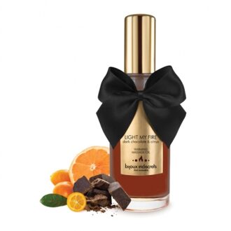Bijoux Cosmetiques Dark Chocolate Warming Oil - Glijmiddel