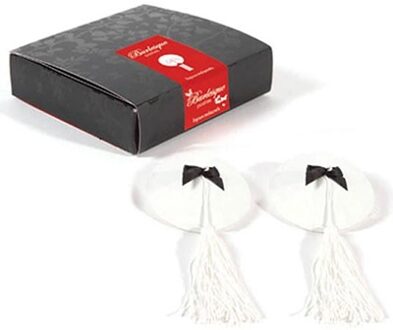 Bijoux Indiscrets - Burlesque Pasties Blanco Wit