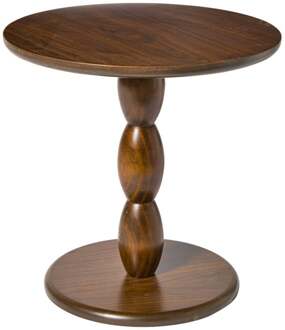 Bijzettafel Anna - bruin - ø40x40 cm