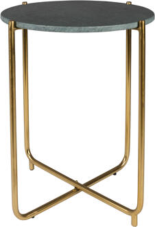 Bijzettafel 'Braxton' groen marmer