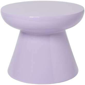 Bijzettafel conisch - lila - ø50x40