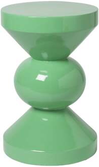 Bijzettafel diabolo - groen - ø33x50 cm
