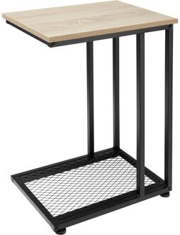 Bijzettafel Eton industrial light ca. 48 x 35 x 66 cm - 404203 Bruin