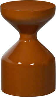 Bijzettafel Finn Bruin - - Breedte: 30.00 cm