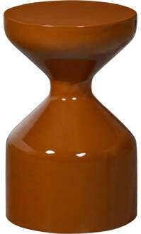 Bijzettafel Finn Bruin - - Breedte: 30.00 cm