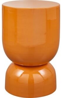 Bijzettafel Hekla Oranje - - Breedte: 32.00 cm
