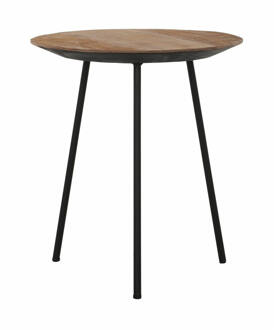 Bijzettafel 'Jupiter' Teakhout, 40cm, kleur Naturel - 40 cm