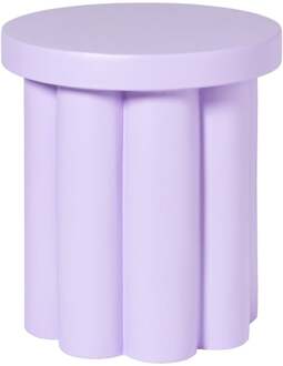 Bijzettafel Malmo - lila - ø40x45 cm