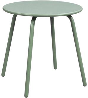 Bijzettafel Montreal - / - 45xØ45 Cm - Metaal - Groen