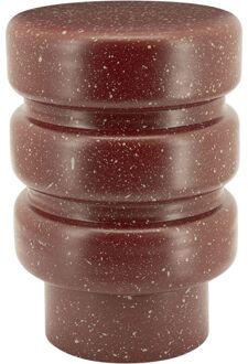 Bijzettafel Sancia burgundy - - Breedte: 30.00 cm