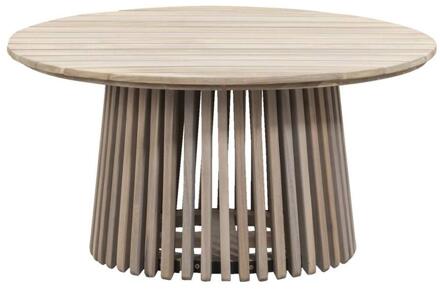 Bijzettafel Saône - Acacia - 35xØ70 Cm - Hout - Bruin