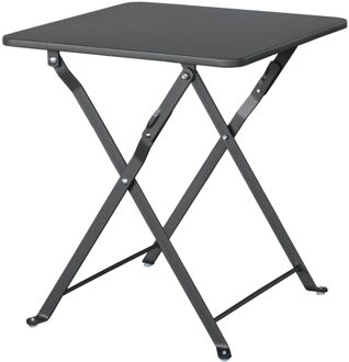 Bijzettafel Stacy Zwart 40x40x45cm