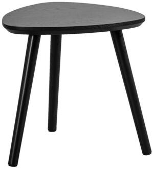 Bijzettafel Triangel - 39,5x40x40 Cm - MDF - Zwart