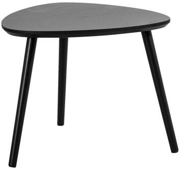 Bijzettafel Triangel - 55x55x44,5 Cm - MDF - Zwart