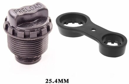 Bike Aanpassing Knop 25.4Mm Met Sleutel Voor Xcr Xcm Vork Veervoorspanning Knop 25.4/27.5/30Mm wrench Vervanging 25.4 mm