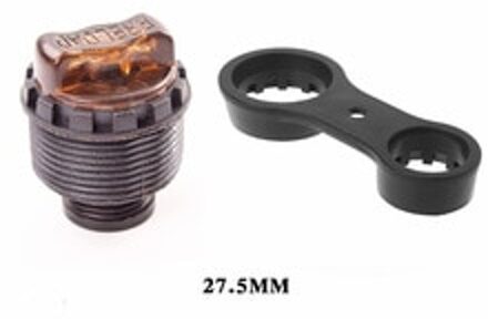 Bike Aanpassing Knop 25.4Mm Met Sleutel Voor Xcr Xcm Vork Veervoorspanning Knop 25.4/27.5/30Mm wrench Vervanging 27.5 mm