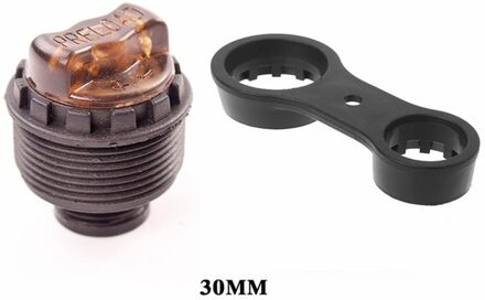 Bike Aanpassing Knop 25.4Mm Met Sleutel Voor Xcr Xcm Vork Veervoorspanning Knop 25.4/27.5/30Mm wrench Vervanging 30 mm