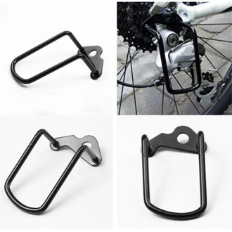 Bike Accessories 10x4x4cm Steel Bicycle Rear Gear Derailleur Chain Guard Protector MTB Road Bike Transmission Protection Tools