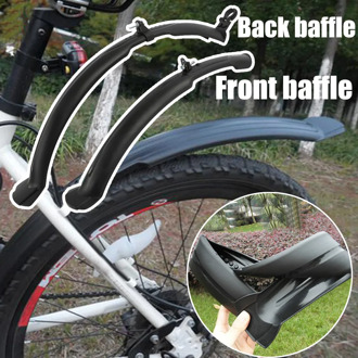 Bike Accessories Mountain Bike Cycling Bicycle Front Rear Plastic Mudguard Fender for Bicycle accesorios para bicicletas