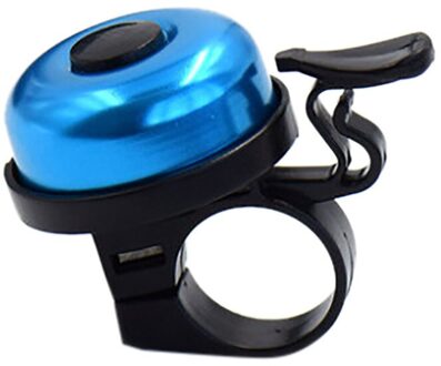 Bike Bell Elektronische Loud Horn Waarschuwing Veiligheid Elektrische Bel Politie Sirene Fiets Stuur Alarm Ring Bell Fietsen Accessoires blauw