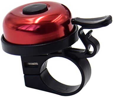 Bike Bell Elektronische Loud Horn Waarschuwing Veiligheid Elektrische Bel Politie Sirene Fiets Stuur Alarm Ring Bell Fietsen Accessoires rood