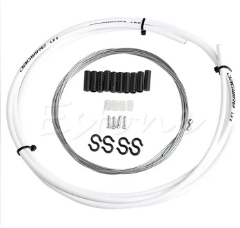 Bike Bicycle Front Rear Inner Outer Wire Brake Gear Shifter Cable Housing Kit Self transmission line