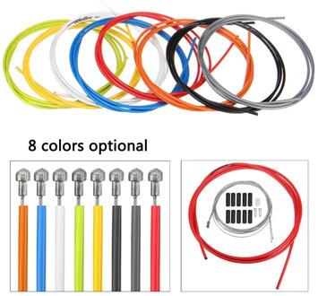 Bike Bicycle Front Rear Inner Outer Wire Brake Shifter Gear Derailleur Hose Housing cable Kit MTB Road bike bicycle