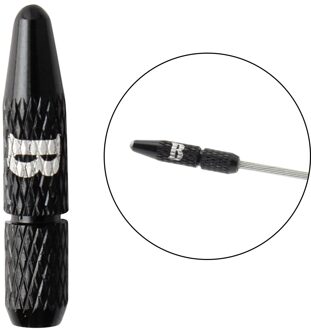 Bike Cable End Cap Aluminium Rem Uiteinden Derailleur Crimps Adereindhulzen Brake zwart