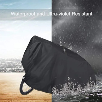 Bike Cover Bicycle Cover 190T Nylon Waterproof Anti Dust Rain UV Lock-holes Storage Bag Bicycle Gear Bicycle Accessories