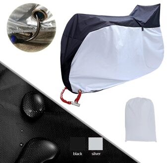 Bike Cover Fiets Regenhoes 190T Nylon Waterdichte Anti Dust Regen Uv-bescherming Met Lock-Gaten Opbergtas fiets Accessoires