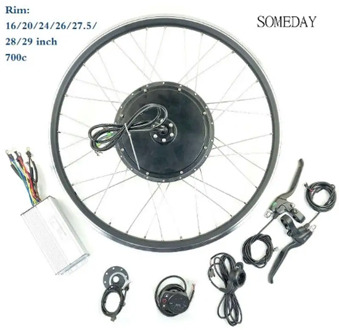 Bike Electric bicycle Conversion Kit 48V 1000W Front Brushless Motor Wheel 24/26/28/29 inch 700C wheel with KT LED900S Display