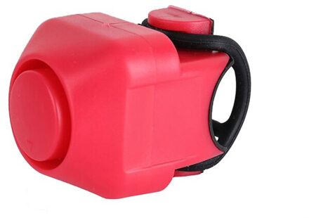 Bike Elektrische Ring Bell Stuur Alarm Veiligheid Ring Hoorn Bel Fietsaccessoires Bx Rood
