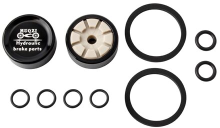 Bike Hydraulische Remklauw Zuiger En Seal Kits Voor Xt M785/M8000/SLX675/Xtr M9020 Road Fiets rem Onderdelen Remblokken zwart