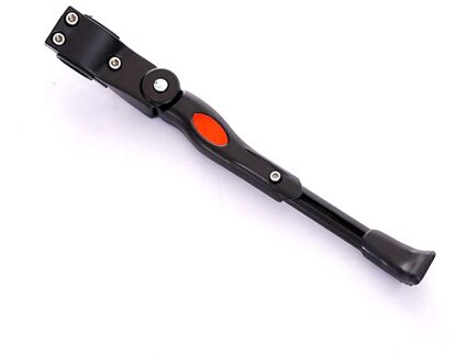 Bike Kick Stand Racefiets Parking Rekken Mountainbike Kickstand Fietsen Side Stand Voet Ondersteuning Verstelbare Brace Fietsen Onderdelen Mtb zwart