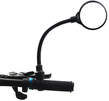 Bike Mirror Bike Rearview Mirror Motorcycle Electric Vehicle Hose Adjusting Large Screen Bicycle Rearview Mirror Parts For Bike