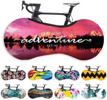 Bike Protector Cover MTB Road Bike Protector Wheels Cover Dust-Proof Indoor Protective Gear Scratch-proof Storage Bag Bike Cover