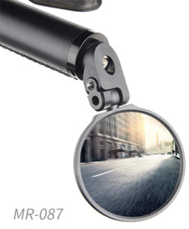 Bike Rear View Mirror Adjustable Reflective Bicycle Bike Handlebar Grip Rearview Glass Cycling Bicycle Accessories For Bicycle N