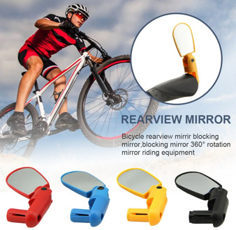 Bike Rearview Mirror Bicycle Accessories Cycling Road Mountain Bike Handlebar Wide Angle Rear Rotate View Mirrors 2020 New