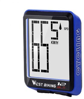 Bike Speed Meter Digitale Mtb Fiets Draadloze Grote Karakter Code Tafel Groot Scherm Engels Waterdichte Lichtgevende Snelheidsmeter 01