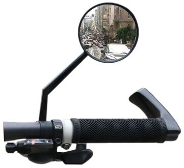 Bike Spiegels 1Pcs Verstelbare Fiets Achteruitkijkspiegel Stuur Bolle Spiegel Fietsen Achteruitkijkspiegels Voor Weg Mountainbike
