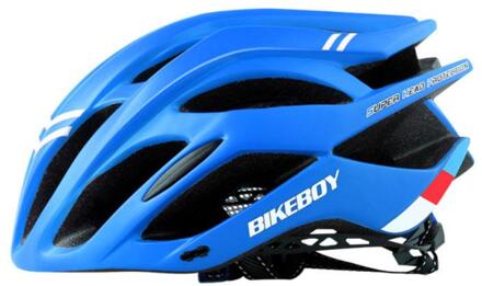 Bikeboy Cycling Helmet MTB Bicycle Ultralight Helmet Outdoor Sport Racing Men Women In-mold Road Bike Mountain Bike Helmet blauw