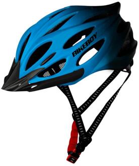 Bikeboy Cycling Helmet MTB Bicycle Ultralight Helmet Outdoor Sport Racing Men Women In-mold Road Bike Mountain Bike Helmet Gradient blauw