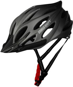 Bikeboy Cycling Helmet MTB Bicycle Ultralight Helmet Outdoor Sport Racing Men Women In-mold Road Bike Mountain Bike Helmet Gradient grijs