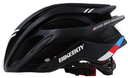 Bikeboy Cycling Helmet MTB Bicycle Ultralight Helmet Outdoor Sport Racing Men Women In-mold Road Bike Mountain Bike Helmet zwart